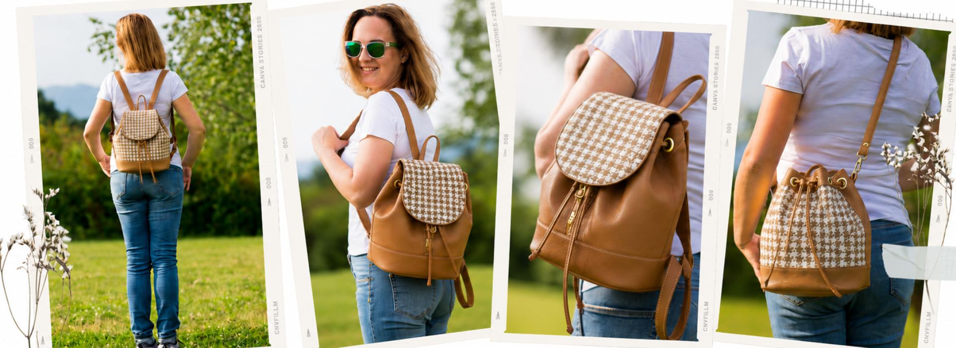 torebka i plecak typu bucket bag kurs szycia online wykroje