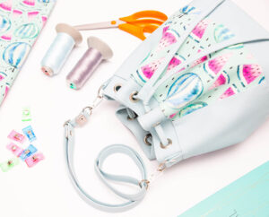 kurs szycia online jak uszyć torebkę bucket bag