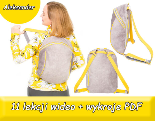 Jak uszyć plecak - kurs szycia online "Plecakowe ABC"