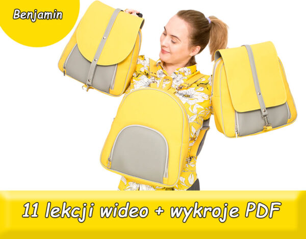 Jak uszyć plecak - kurs szycia online "Plecakowe ABC"