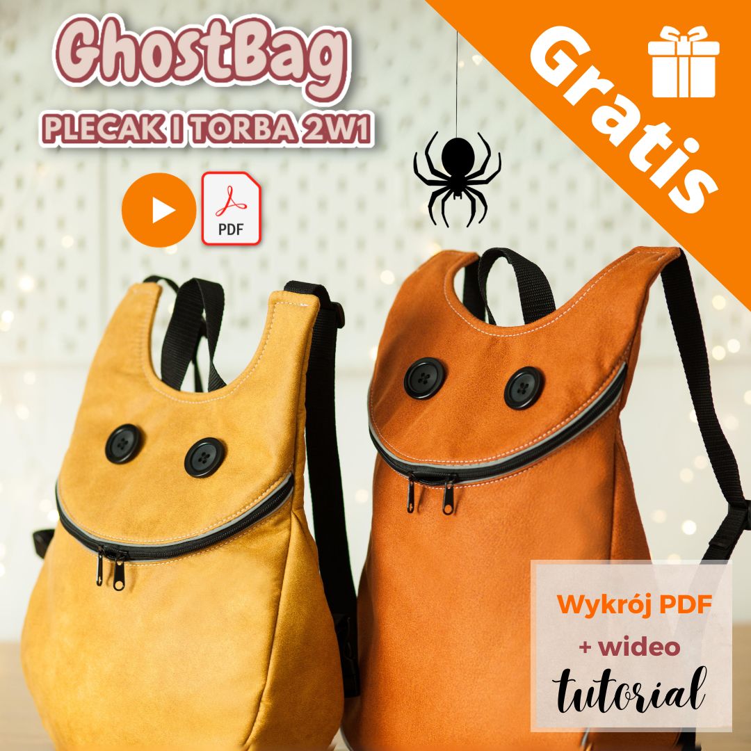 ghostbag ghostbackpack sewing pattern kursy szycia online wykroje PDF tutoriale Kamila Plasun