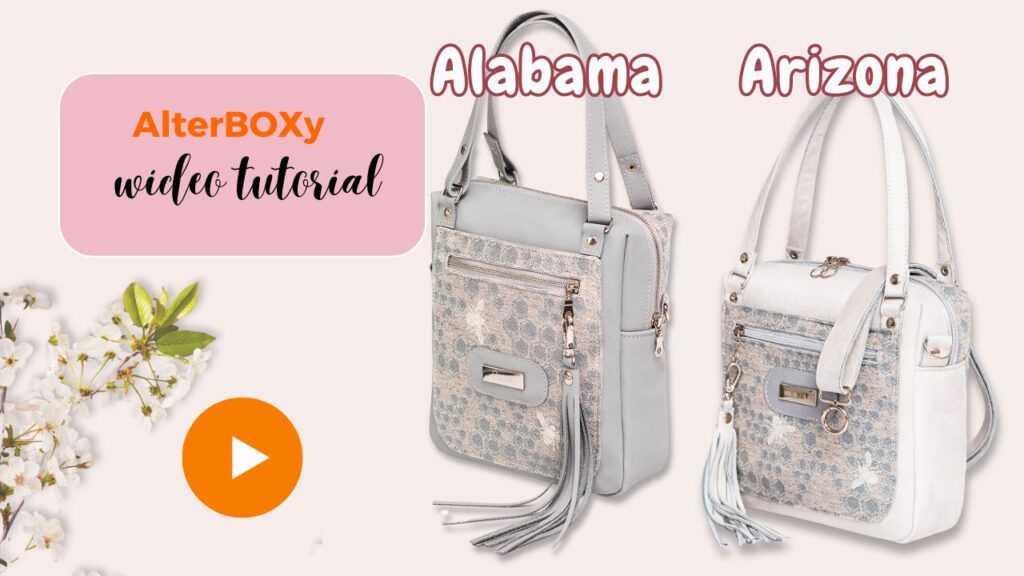 AlterBOX Alabama Arizona czyli jak uszyć torebkę typu BOX inaczej