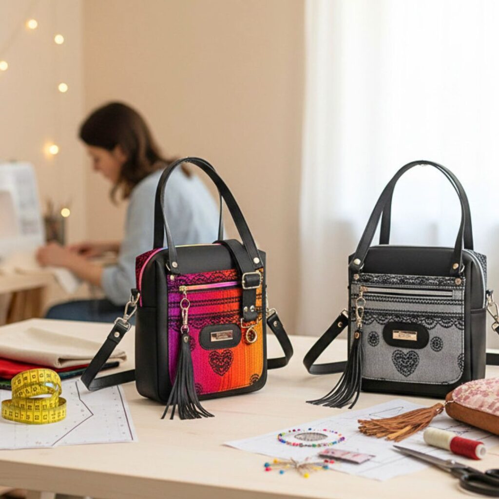 AlterBOX Alabama Arizona czyli jak uszyć torebkę typu BOX inaczej