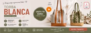 Jak uszyć torbę BLanca? Bucket Bag z półokrągłymi uchwytami kieszeń kominowa wykrój wideo tutorial z instrukcją szycia Kamila Plasun