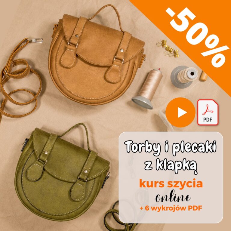 kurs szycia toreb z klapką