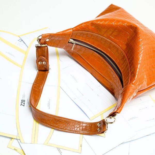 Baguette Bags Zorba wykroje PDF + wideo tutorial z instrukcją szycia