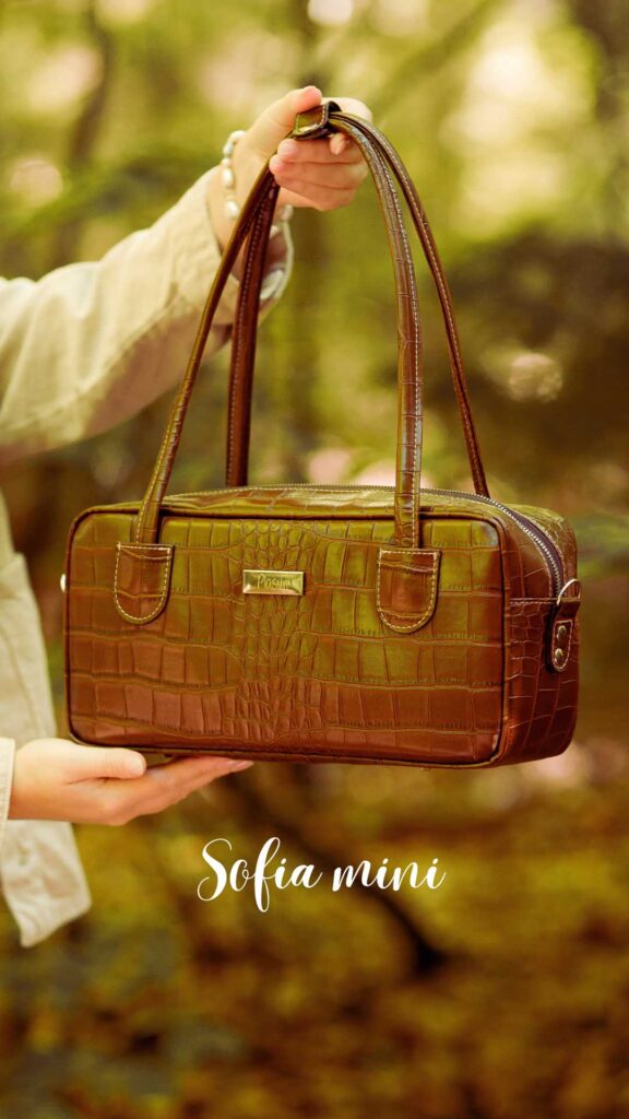 Box Bag Jamnik - Sofia wykroje PDF + wideo tutorial z instrukcją szycia