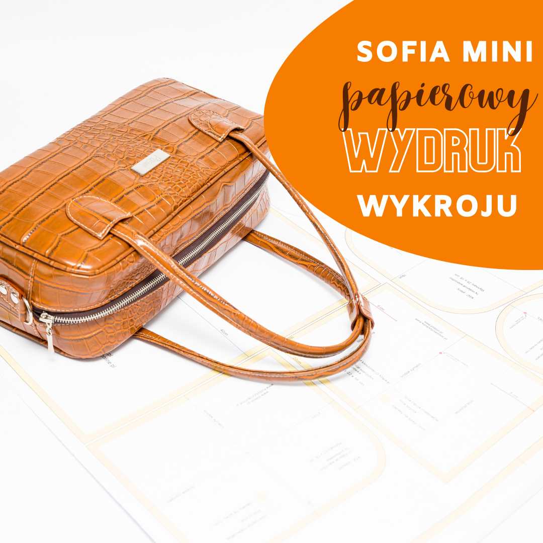 Box Bag Jamnik - Sofia wykroje PDF + wideo tutorial z instrukcją szycia
