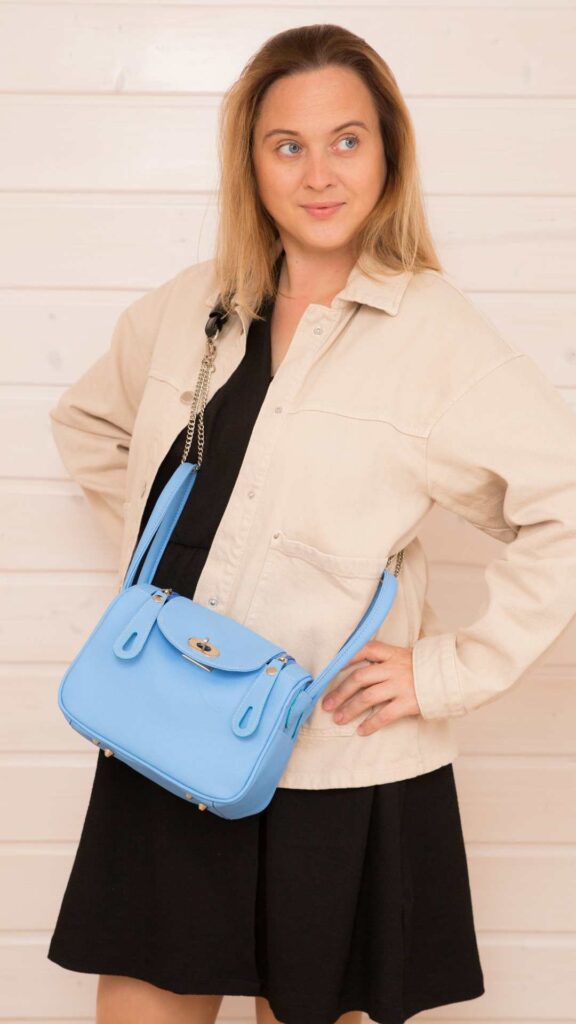 Lily BAG inspirowana Lindy Bag Hermes wideo tutorial wykroje PDF