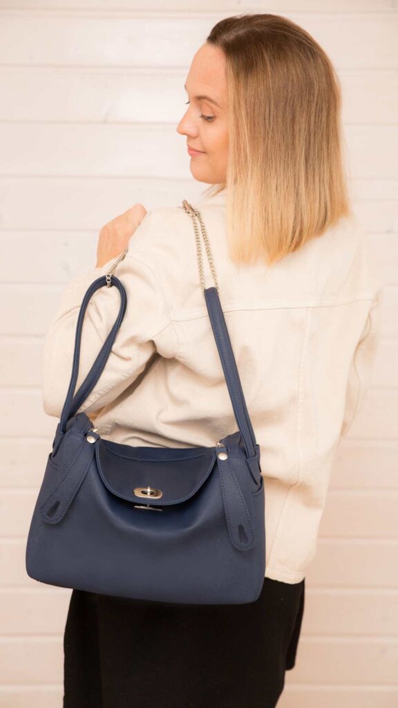Lily BAG inspirowana Lindy Bag Hermes wideo tutorial wykroje PDF