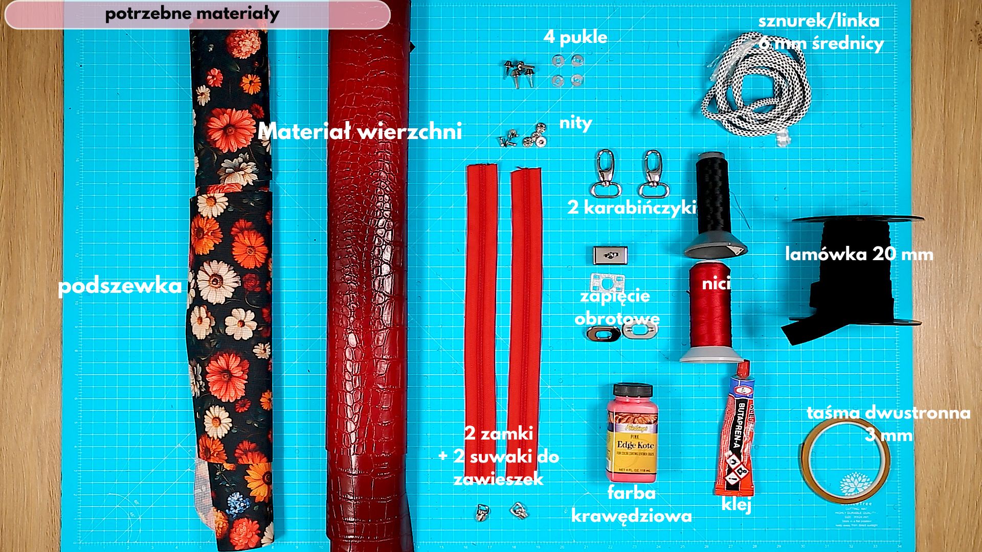 Lily BAG inspirowana Lindy Bag Hermes wideo tutorial wykroje PDF