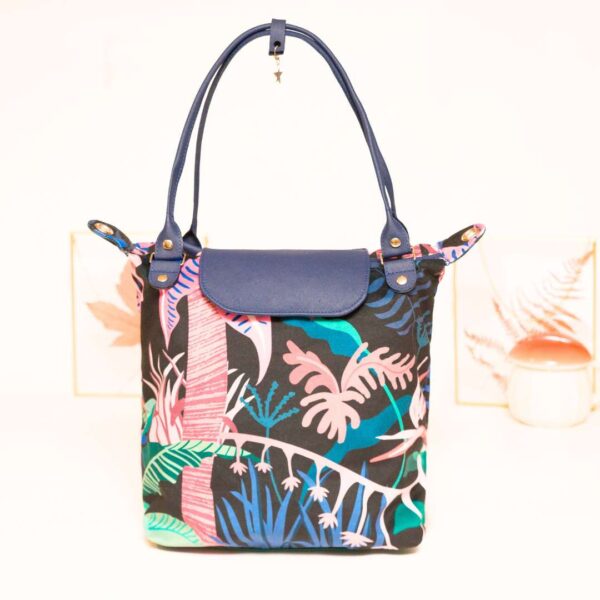 Torba Tamara shopper bag z przegrodą wykroje PDF wideo tutorial z instrukcją szycia