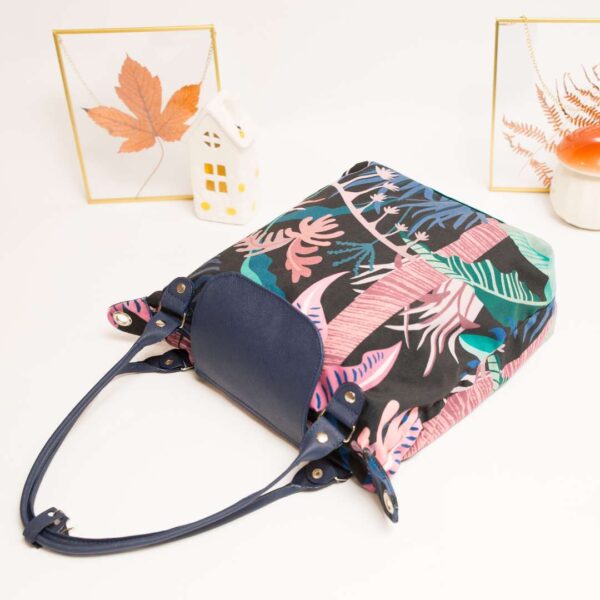 Torba Tamara shopper bag z przegrodą wykroje PDF wideo tutorial z instrukcją szycia