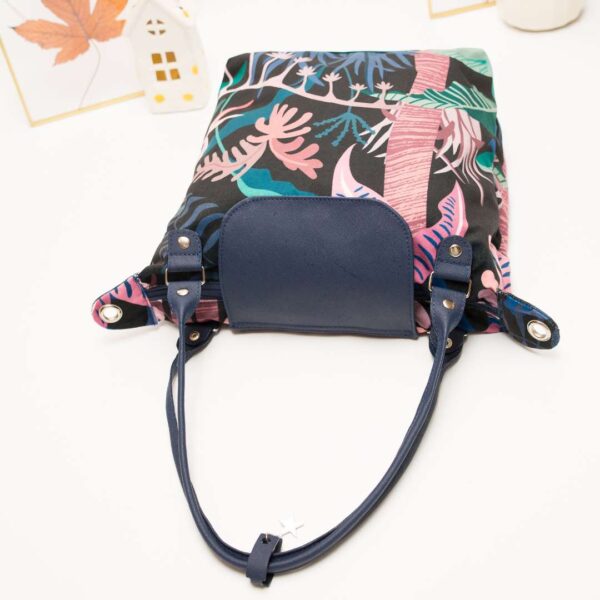 Torba Tamara shopper bag z przegrodą wykroje PDF wideo tutorial z instrukcją szycia
