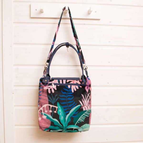 Torba Tamara shopper bag z przegrodą wykroje PDF wideo tutorial z instrukcją szycia