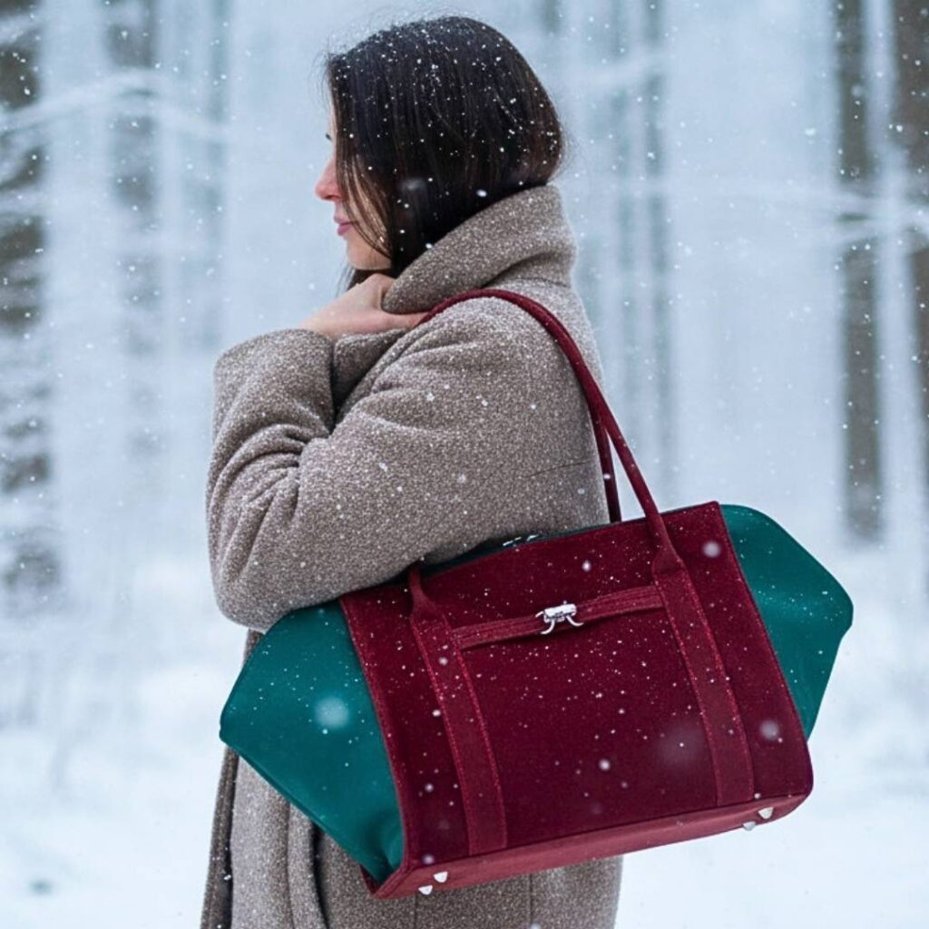 Torebki Aurora jak uszyć torby z wymiennymi organizerami wykroje PDF + wideo tutorial Kamila Plasun