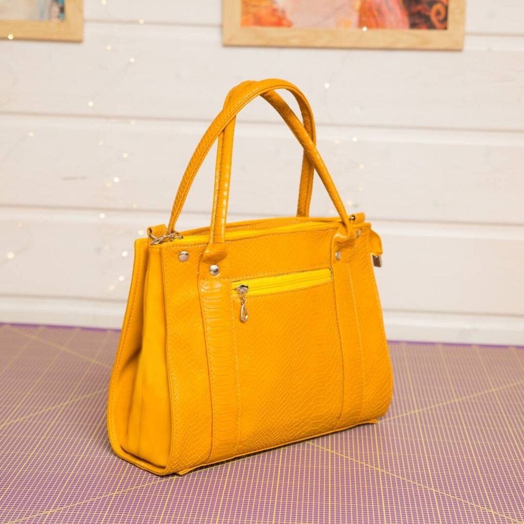 Torebki Aurora jak uszyć torby z wymiennymi organizerami wykroje PDF + wideo tutorial Kamila Plasun