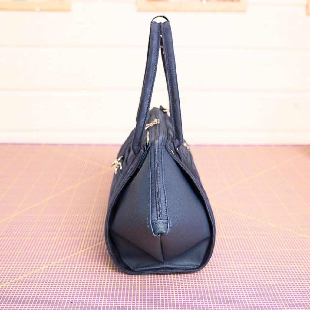 Torebki Aurora jak uszyć torby z wymiennymi organizerami wykroje PDF + wideo tutorial Kamila Plasun