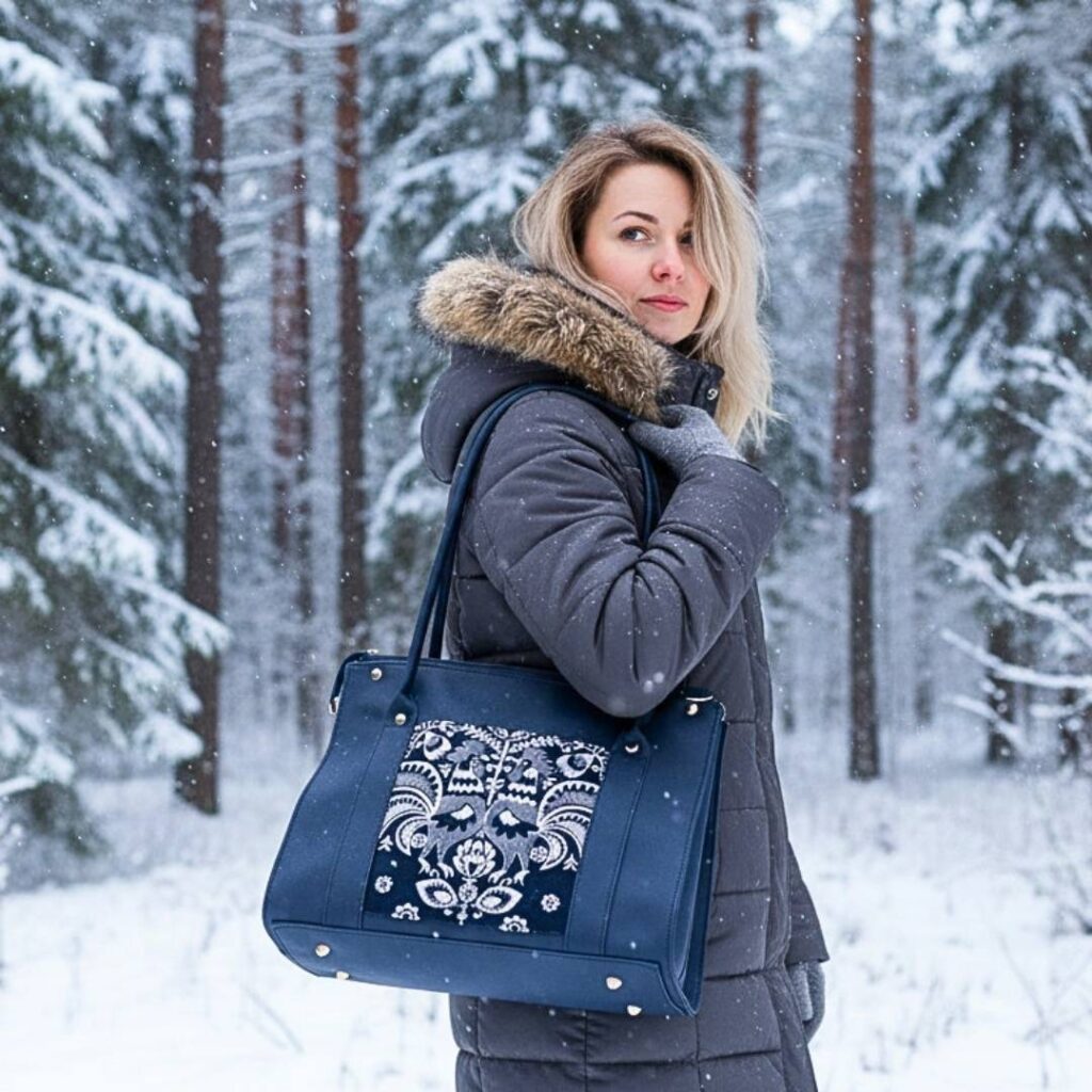 Torebki Aurora jak uszyć torby z wymiennymi organizerami wykroje PDF + wideo tutorial Kamila Plasun