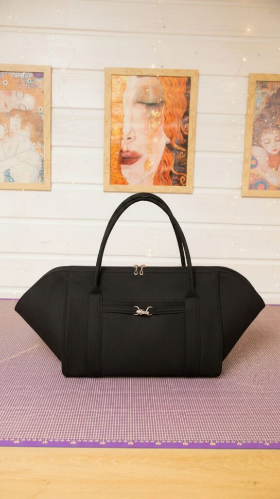 Torebki Aurora jak uszyć torby z wymiennymi organizerami wykroje PDF + wideo tutorial Kamila Plasun