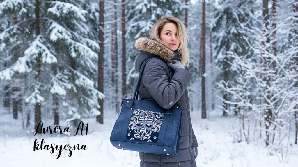 Torebki Aurora jak uszyć torby z wymiennymi organizerami wykroje PDF + wideo tutorial Kamila Plasun