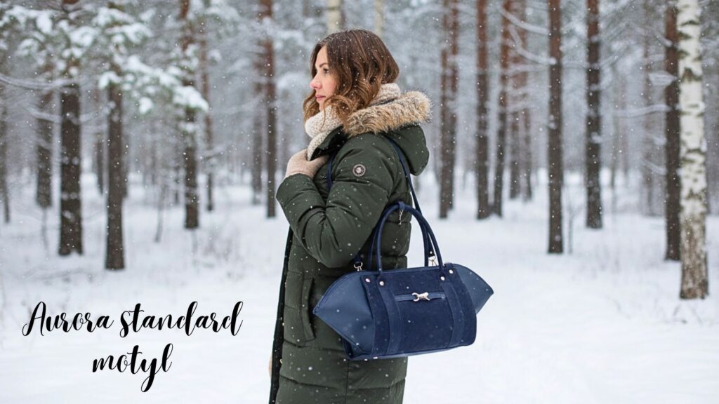 Torebki Aurora jak uszyć torby z wymiennymi organizerami wykroje PDF + wideo tutorial Kamila Plasun