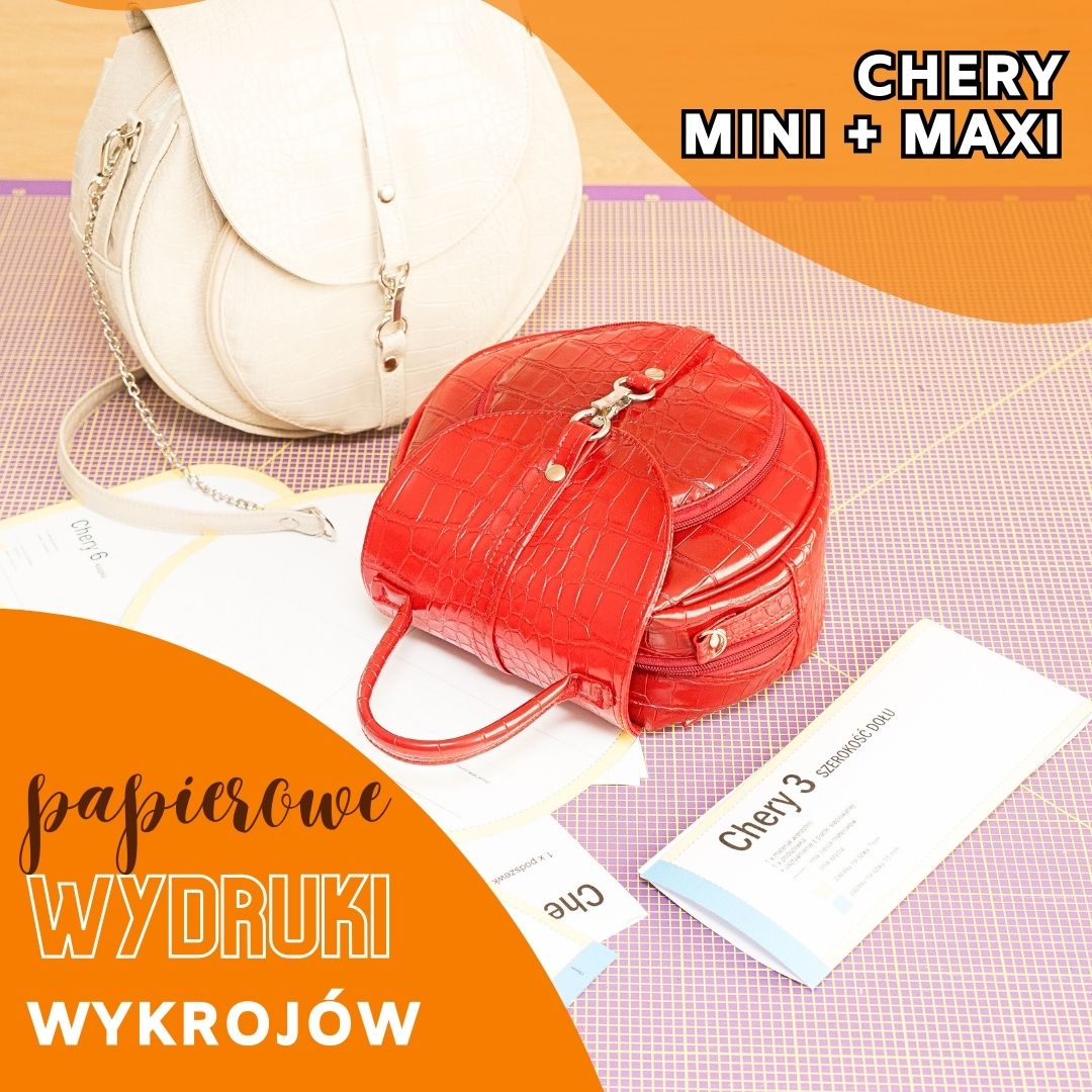 Alterbox Chery mini maxi wykroje PDF wideo tutorial z instrukcją szycia Kamila Plasun
