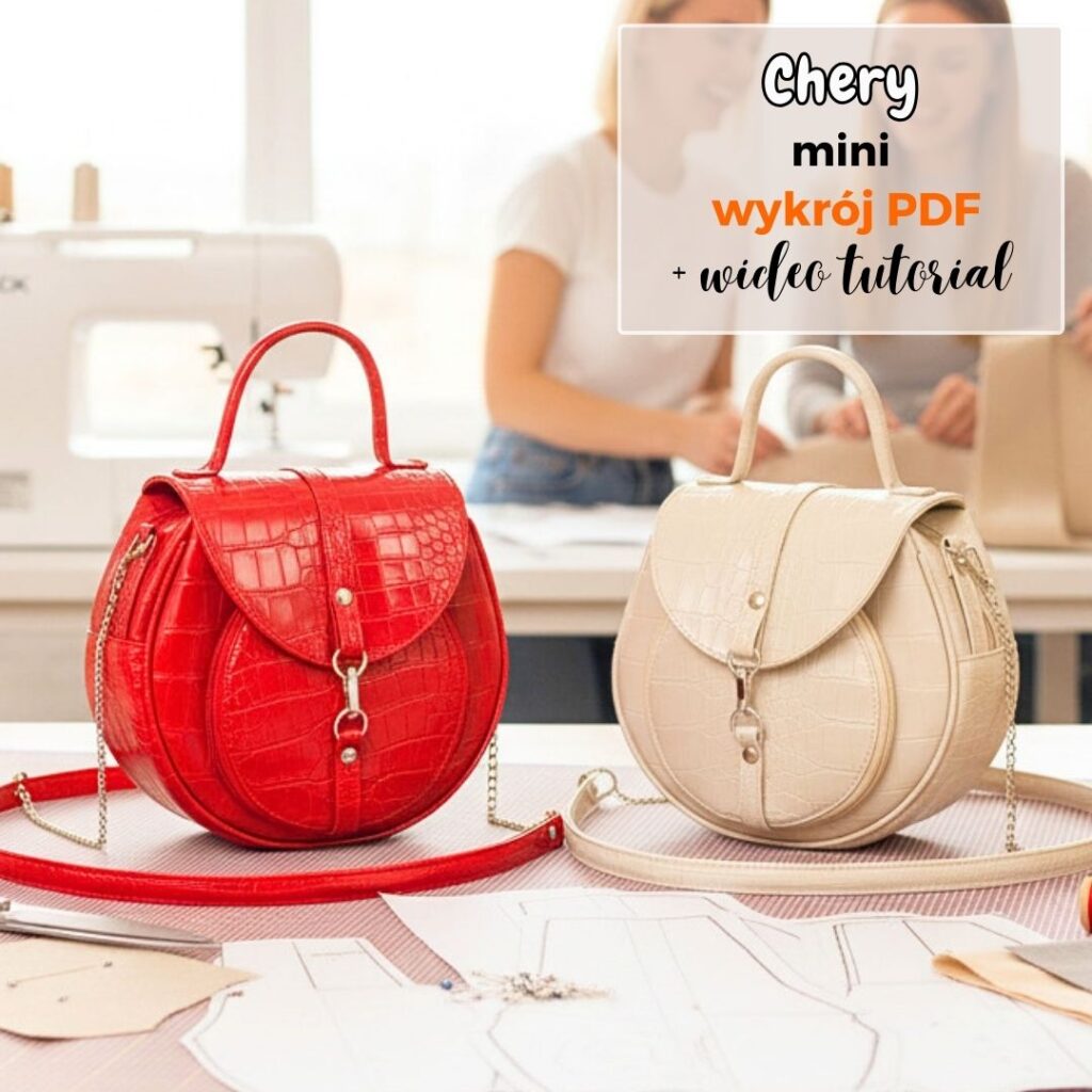 Alterbox Chery mini maxi wykroje PDF wideo tutorial z instrukcją szycia Kamila Plasun