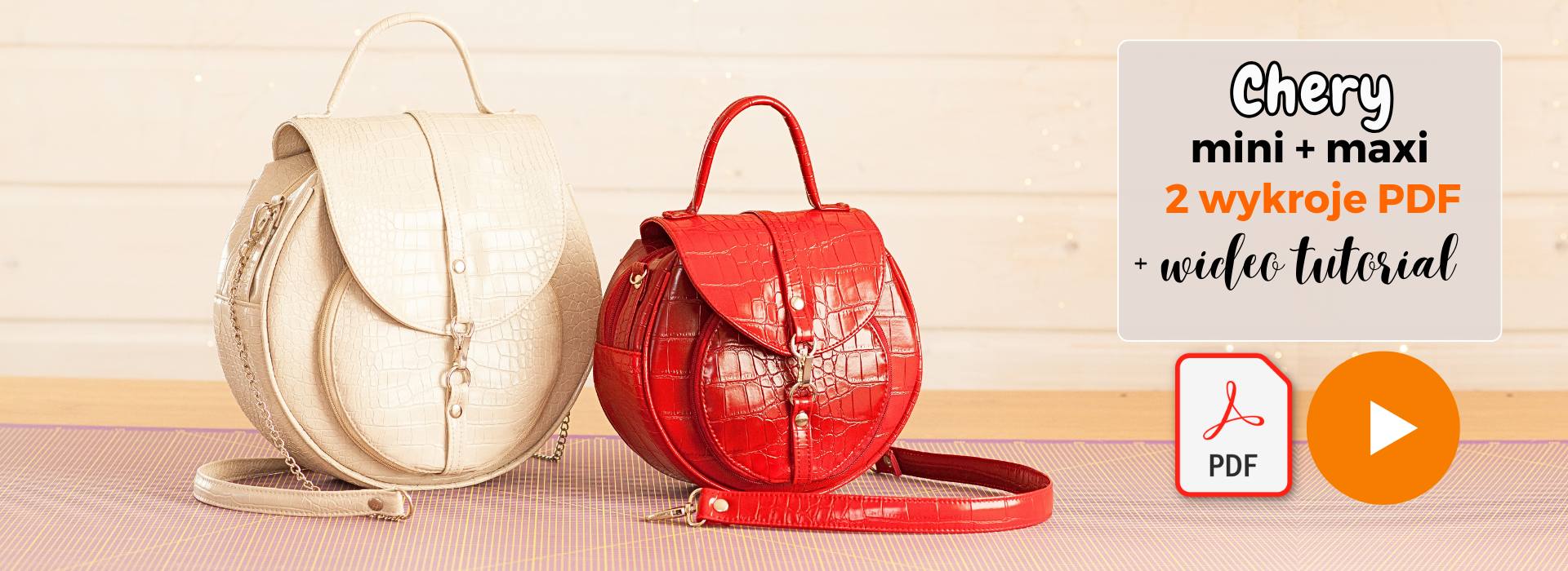 Alterbox Chery mini maxi wykroje PDF wideo tutorial z instrukcją szycia Kamila Plasun