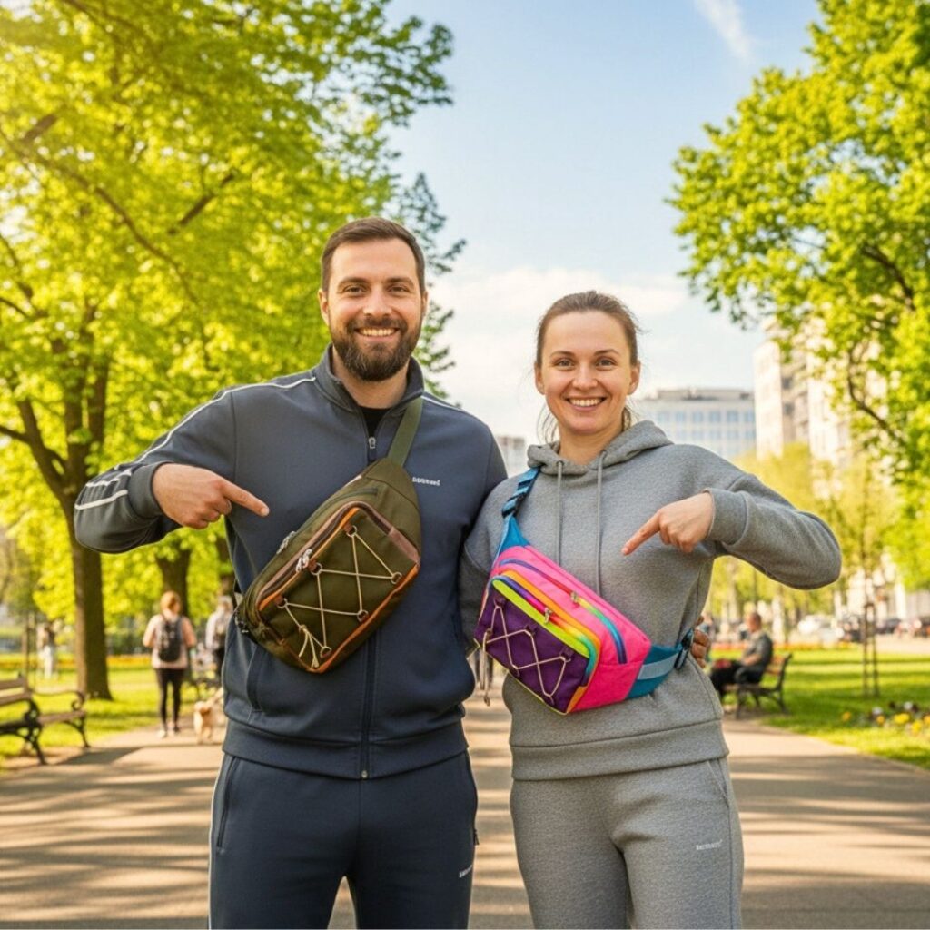 Outdoorowa nerka uniwersalna damska męska REGAN standard maxi, wykroje PDF wideo tutorial