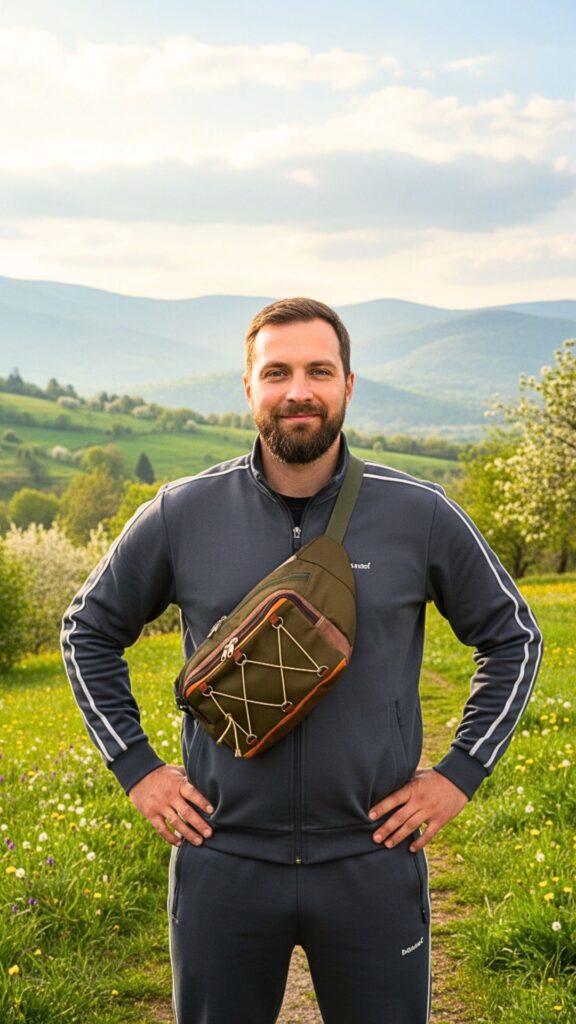 Outdoorowa nerka uniwersalna damska męska REGAN standard maxi, wykroje PDF wideo tutorial