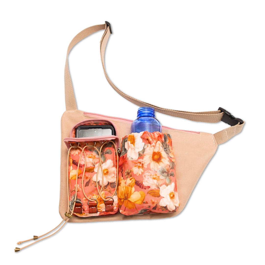 Asymetryczna outdoroowa nerka na telefon i bidon NOAH wykroje PDF + wideo tutorial z instrukcją szycia