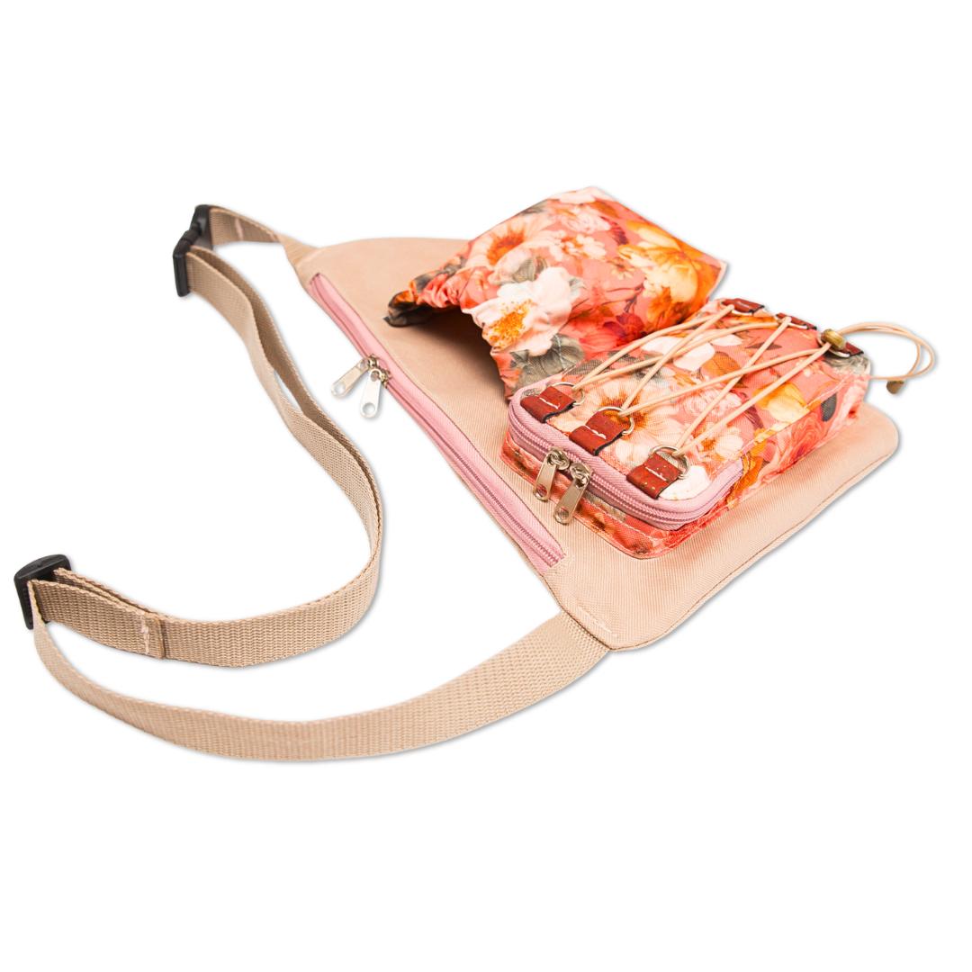 Asymetryczna outdoroowa nerka na telefon i bidon NOAH wykroje PDF + wideo tutorial z instrukcją szycia