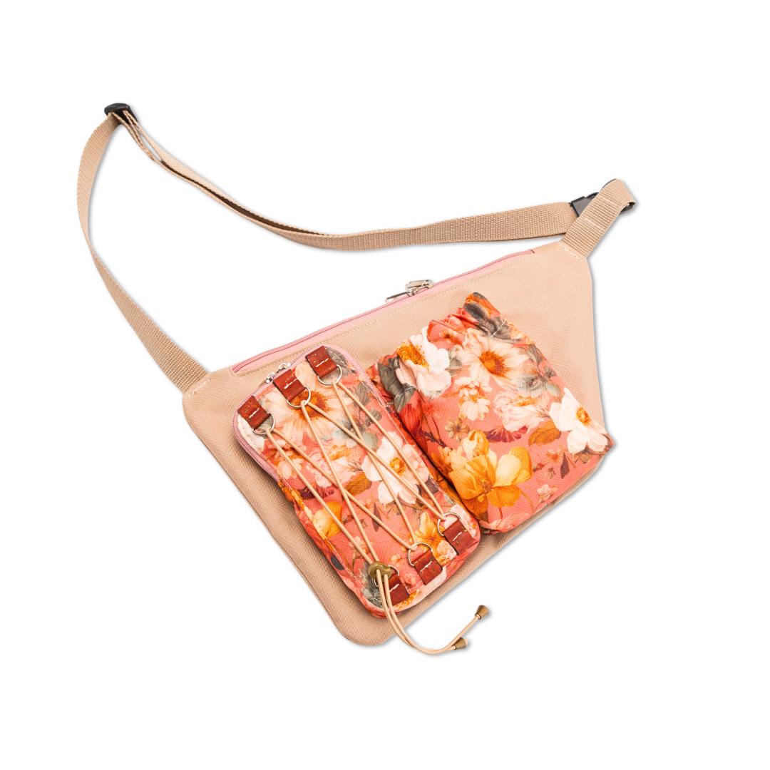 Asymetryczna outdoroowa nerka na telefon i bidon NOAH wykroje PDF + wideo tutorial z instrukcją szycia