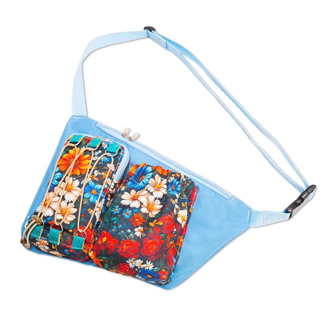 Asymetryczna outdoroowa nerka na telefon i bidon NOAH wykroje PDF + wideo tutorial z instrukcją szycia