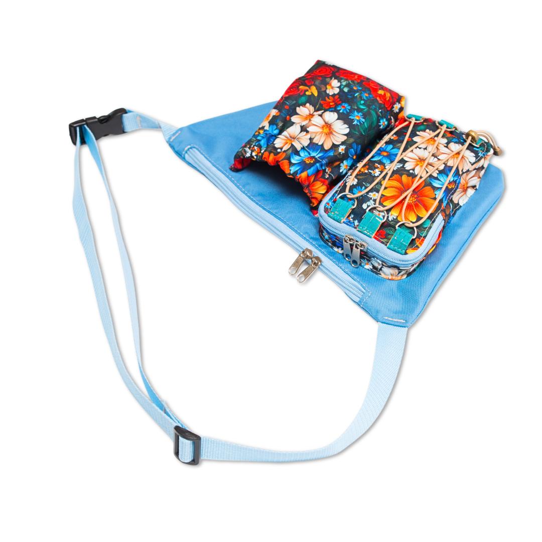 Asymetryczna outdoroowa nerka na telefon i bidon NOAH wykroje PDF + wideo tutorial z instrukcją szycia