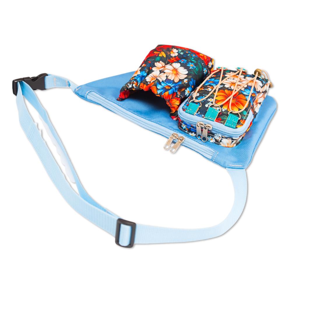 Asymetryczna outdoroowa nerka na telefon i bidon NOAH wykroje PDF + wideo tutorial z instrukcją szycia