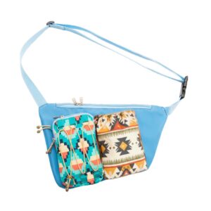 Outdoorowa, asymetryczna nerka na telefon i bidon – NOAH, wykroje PDF + tutorial