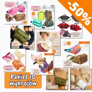 Pakiet 10 wykrojów na nerki