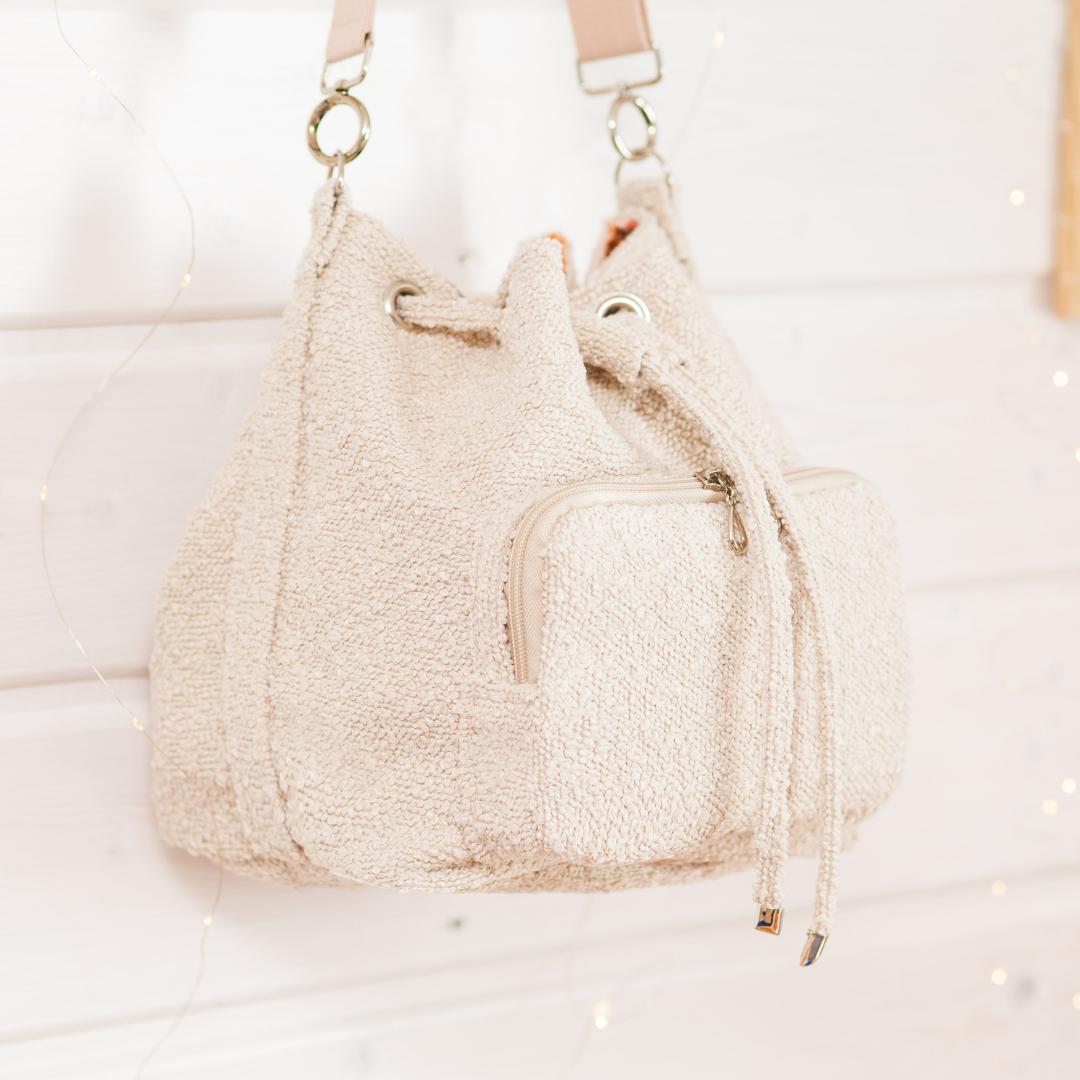 Nina bucket bag wykroje PDF wideo tutorial z instrukcją szycia
