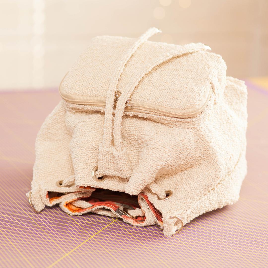 Nina bucket bag wykroje PDF wideo tutorial z instrukcją szycia