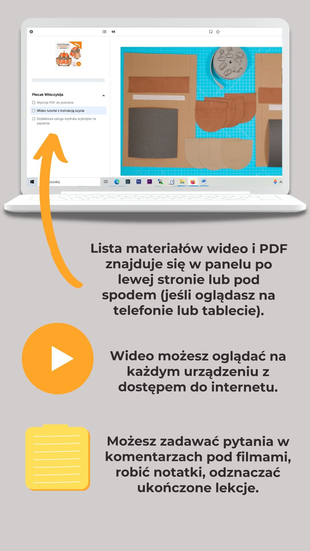 Jak uszyć duży plecak Włóczykija? Wykroje PDF + wideo tutorial z instrukcją szycia Jak uszyć duży plecak Włóczykija? Wykroje PDF + wideo tutorial z instrukcją szycia